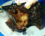 A picture of step 11 of Marble cake with chocolate sauce.