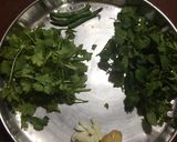 A picture of step 1 of Chicken Hariyali.