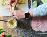 Uborka sushi recept fázis 3 fotója