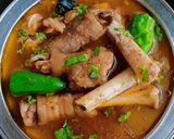 A picture of step 6 of Mutton Paaye..❤️❤️.
