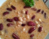 Vegyes, savanyú bableves recept fázis 4 fotója