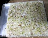 A picture of step 5 of Desiccated Coconut Burfi (Instant Naralachi Vadi).