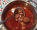 Csülkös bableves recept fázis 4 fotója