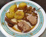 Foto del paso 8 de la receta: Solomillo al Pedro Ximénez con uvas y patatas a la mantequilla