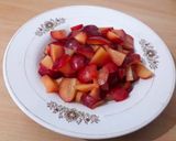 A picture of step 2 of Sweet & Tangy Plum Chautney.