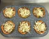 A picture of step 6 of Baked Salami Cupcakes.