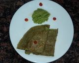 A picture of step 4 of Cucumber Dhirde.