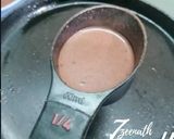 A picture of step 3 of Chocolate Crepes.