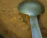 A picture of step 5 of Masoor dal.