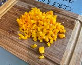 Une image de l'étape 10 de Gratin de cheveux d’ange aux légumes et trois fromages.