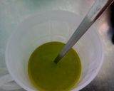 Hình bước làm 1 của món Matcha chuối