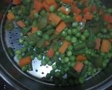 A picture of step 1 of Veg kolhapuri.