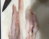 Foto del paso 3 de la receta: Crepes rellenos de picada de pescado y marisco con salsa al cava
