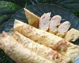 Foto langkah ke 3 dari resep Rollade ayam + ikan tenggiri.