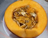 Foto langkah ke 2 dari resep 149. Labu Kuning Kukus Legit Santan.