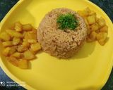 A picture of step 6 of Sindhi special pulav.