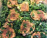 A picture of step 6 of Sour Cream Spinach Ranch Chicken Thighs.