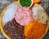 Hình bước làm 1 của món Bánh gối
