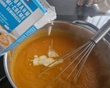 A picture of step 5 of Butternut squash soup.