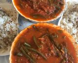 صورة لخطوة 1 من وصفة رز وفاصوليا خضره بيمرقة البندورة من غير لحمة