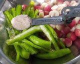 A picture of step 3 of Karonda pickle.