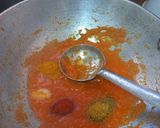A picture of step 3 of Raw papaya kofta curry.