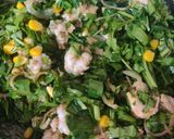 A picture of step 6 of Lemon garlic shrimp pasta.