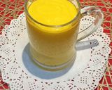 A picture of step 4 of Mango Milk Shake.