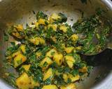 Aloo methi malai sabji recipe step 4 photo