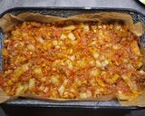 Lecsós szelet rizi-bizivel recept fázis 4 fotója