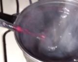 Foto del paso 5 de la receta: Panna cotta a base de menta a acompañado de un coulis de jamaica