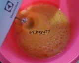 Foto langkah ke 2 dari resep Bolu Susu Marmer Kukus.