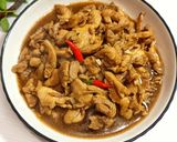 Foto langkah ke 4 dari resep Ayam Iris Saus Gurih.