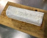 Une image de l'étape 4 de Figues au chèvre, miel et lard fumé.