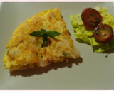 Foto del paso 7 de la receta: Tapa de tortilla de gambas al ajillo con camarones