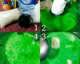 Foto langkah ke 2 dari resep Puding Lumut Pandan Manis.