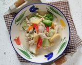 Foto langkah ke 3 dari resep Lodeh Ayam Giling Bumbu Iris.