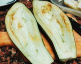 Foto del paso 1 de la receta Berenjenas rellenas simples