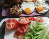รูปขั้นตอนการทำที่ 1 ของ แฮมเบอร์เกอร์ไก่อาหารเช้า