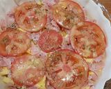 Foto del paso 5 de la receta: Tarta diferente de Jamón y queso en horno eléctrico