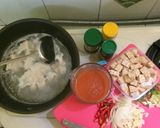 Foto langkah ke 2 dari resep GM Diet day 5 - Chicken Boneless Breast and Tempe w/ Tomato Soup.