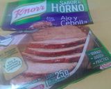Foto del paso 1 de la receta: Bondiolita de chancho con chori papas a la bolsa de ajo, cebolla
