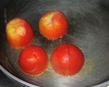 A picture of step 1 of Pasta in Arrabiata sauce.