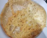 Foto del paso 3 de la receta: Tortilla con costra de queso rellena de huevo con verduras
