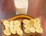 Hình bước làm 3 của món Sandwich eat clean