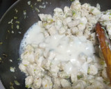 Foto del paso 4 de la receta: Tarta integral de pollo y puerro 🍗