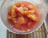 عکس مرحله 7 از دستور مهلبی با سس شلیل یا هلو 🍑