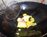 A picture of step 1 of Roasted gram chiwda namkeen.