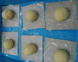 Foto langkah ke 5 dari resep Donat lembut ekonomis (tanpa kentang).