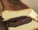 Foto langkah ke 7 dari resep 274. Brownie Burnt Cheesecake.